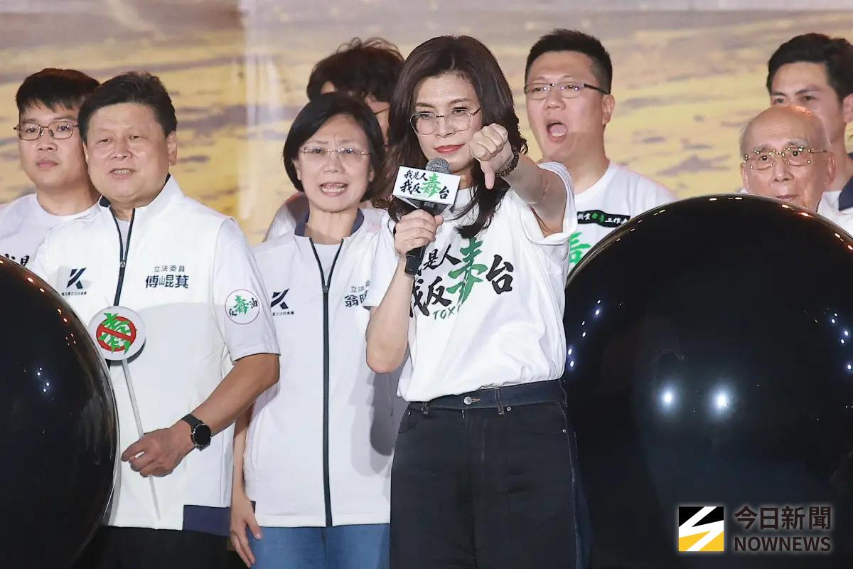 ▲國民黨發起725「我是人、我反毒台」凱道集會。（圖／記者葉政勳攝）