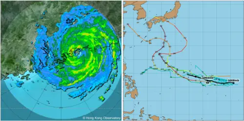 紅霞走了又有颱風？白海豚估成「聖嬰年強又大颱風」　雨再灌2天