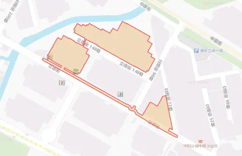 ▲新北市中和區7月27日停水範圍。（圖／自來水公司water.gov.tw）