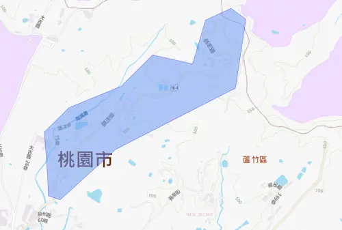 ▲桃園市蘆竹區7月27日停水範圍。（圖／自來水公司water.gov.tw）