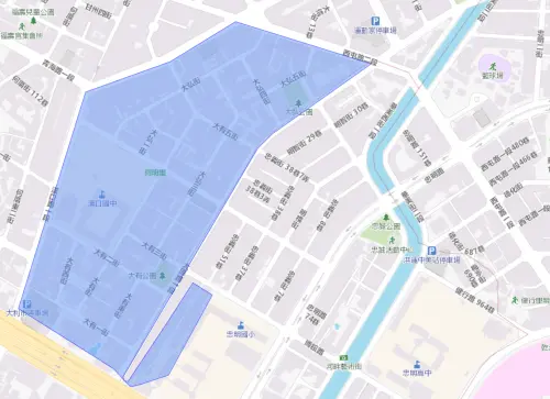 ▲台中市7月27日停水範圍。（圖／自來水公司water.gov.tw）
