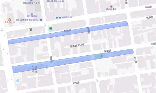 ▲台南市善化區7月27日停水範圍。（圖／自來水公司water.gov.tw）