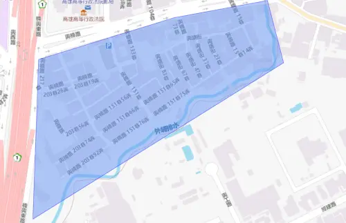 ▲高雄市楠梓區7月27日停水範圍。（圖／自來水公司water.gov.tw）
