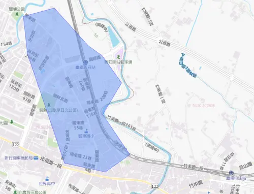 ▲新竹市7月27日停水範圍。（圖／自來水公司water.gov.tw）