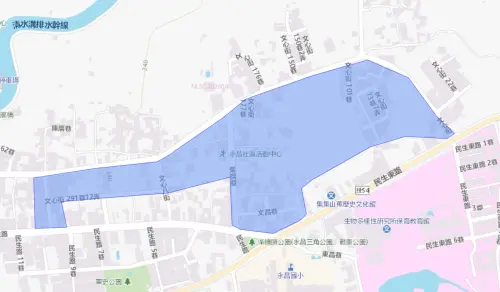 ▲南投縣集集鎮7月27日停水範圍。（圖／自來水公司water.gov.tw）