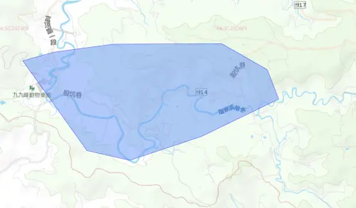 ▲南投縣草屯鎮7月27日停水範圍。（圖／自來水公司water.gov.tw）