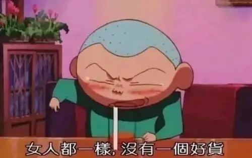 ▲隨著討論延燒，不少網友將正男製作成迷因，在社群平台流傳。（圖／翻攝自《蠟筆小新》）