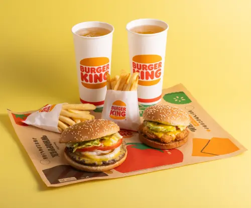 ▲漢堡王盛夏開吃「芒果鳳梨季」新品。（圖／漢堡王 burgerking.com.tw）