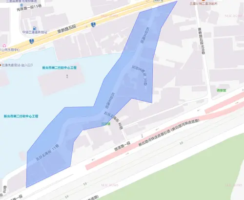 ▲新北市三重區7月28日停水範圍。（圖／自來水公司water.gov.tw）