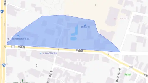 ▲雲林縣台西鄉7月28日停水範圍。（圖／自來水公司water.gov.tw）