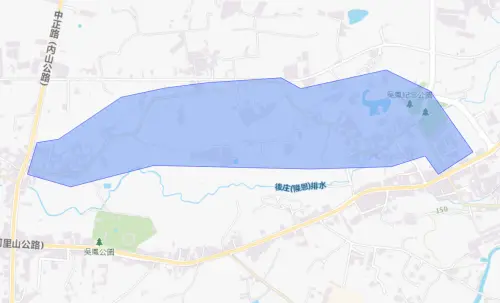 ▲嘉義縣中埔鄉7月28日停水範圍。（圖／自來水公司water.gov.tw）