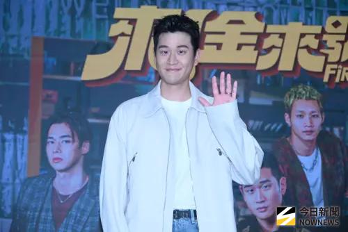 ▲周興哲首度出演台劇就擔任男主角，坦言壓力不小。（圖／記者林調遜攝）