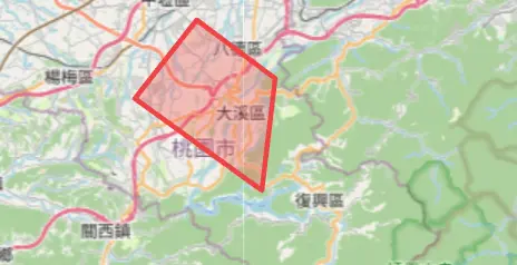 ▲氣象署針對桃園市發布災防告警。（圖／中央氣象署cwa.gov.tw）