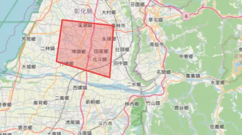 ▲氣象署針對彰化市發布災防告警。（圖／中央氣象署cwa.gov.tw）