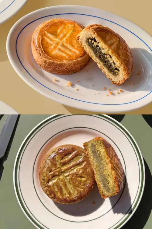 ▲再睡5分鐘布列塔尼夾心酥有2款口味。（圖／再睡5分鐘napteazzz.com）