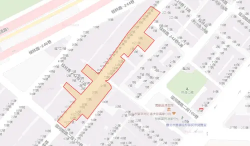 ▲台北市萬華區7月29日停水範圍。（圖／自來水公司water.gov.tw）