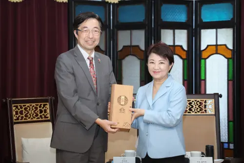 熊本知事在台灣！盧秀燕第一時間送暖：台中永遠是最堅實盟友
