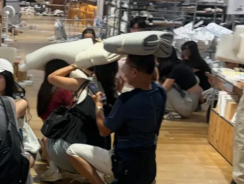 無印良品店員超冷靜！遇熊本地震「秒拆枕頭保命」　台灣人太佩服