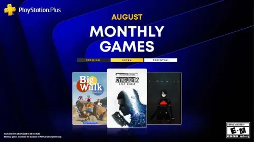 PS Plus 8月免費遊戲公開！《Dying Light 2》《Big Walk》這天領