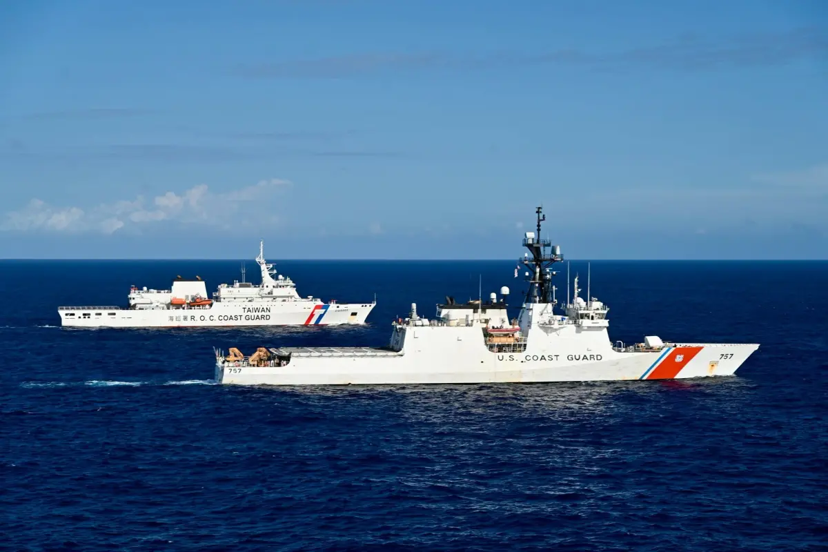 Taiwan, US expand coast guard cooperation as China steps up maritime patrols