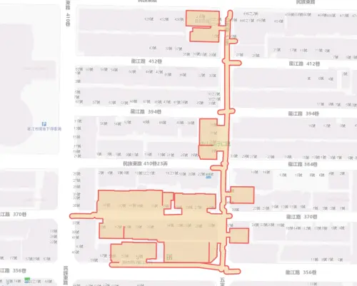 ▲台北市中山區7月30日停水範圍。（圖／自來水公司water.gov.tw）