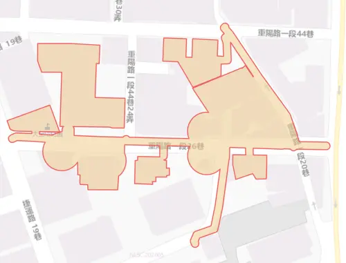 ▲新北市三重區7月30日停水範圍。（圖／自來水公司water.gov.tw）
