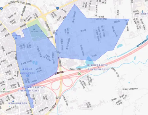 ▲桃園市龍潭區7月30日停水範圍。（圖／自來水公司water.gov.tw）