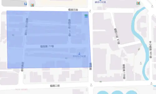 ▲台中市南區7月30日停水範圍。（圖／自來水公司water.gov.tw）