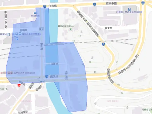 ▲宜蘭縣蘇澳鎮7月30日停水範圍。（圖／自來水公司water.gov.tw）