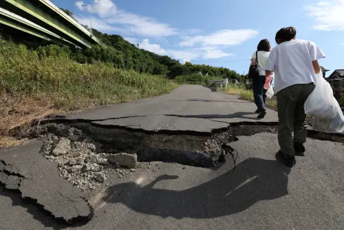 ▲熊本大地震（圖／美聯社／達志影像）