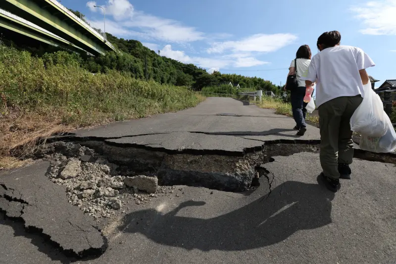    ▲熊本大地震（圖／美聯社／達志影像）  