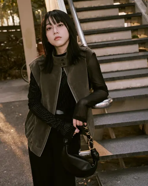 ▲鄭煒齡有台灣女星范筱梵、日本名模三吉彩花、日本演員栗山千明的味道。（圖／鄭煒齡 Rin IG@rin.215_）