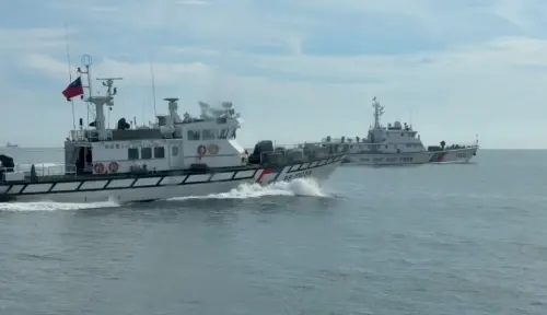 中國4海警船闖金門再踢鐵板！海巡一對一逼退全數驅離