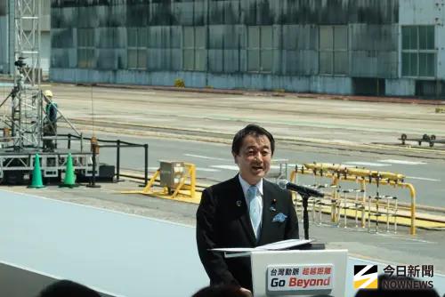 ▲日本國土交通省副大臣佐佐木紀，代表國土交通省大臣金子恭之致詞。（圖／記者李青縈攝）