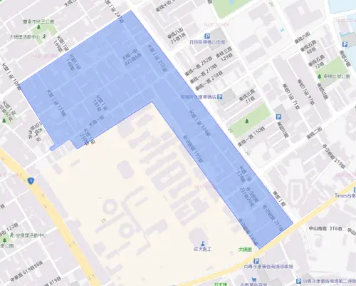 ▲台南市永康區7月31日停水範圍。（圖／自來水公司water.gov.tw）
