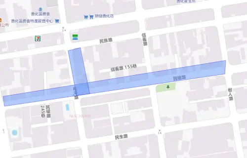 ▲台南市善化區7月31日停水範圍。（圖／自來水公司water.gov.tw）