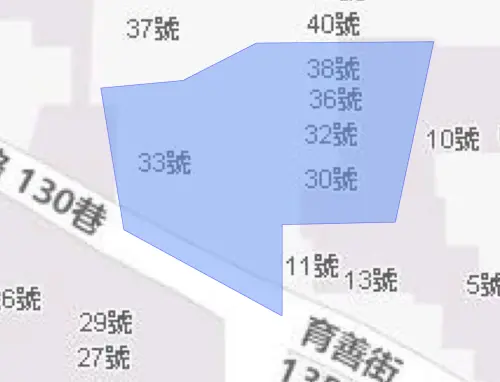 ▲台南市佳里區7月31日停水範圍。（圖／自來水公司water.gov.tw）