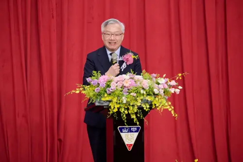 ▲新接任中山醫大校長的林俊哲，提五大治校方向拚國際競爭力。（圖／中山醫大提供）
