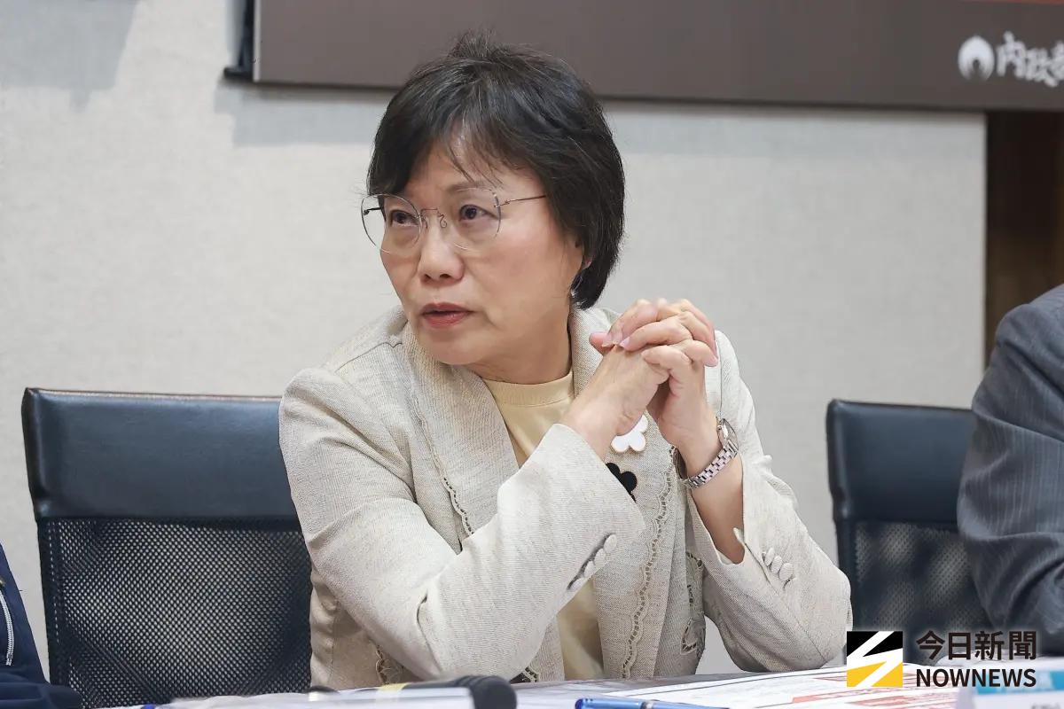 ▲內政部長劉世芳駁斥民團「租屋補助戶數砍到50萬戶」的說法。（圖／記者葉政勳攝）