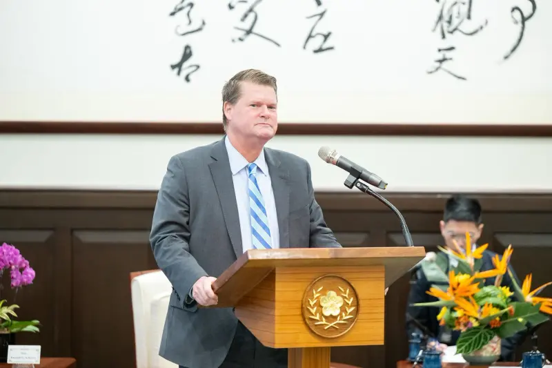    ▲薛瑞福。（圖／總統府提供）  