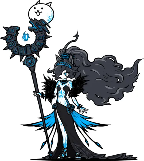 ▲漆黑魔女凱斯莉。（圖／《貓咪大戰爭》提供）