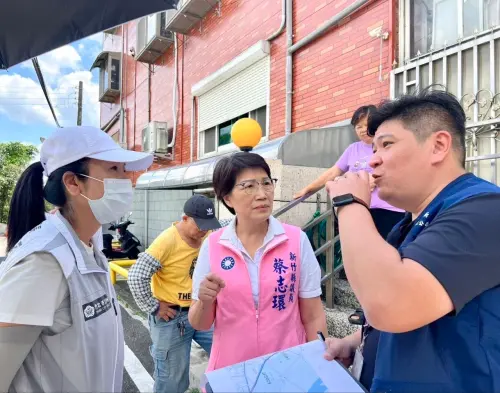 竹北2600戶仍無自來水！蔡志環促改善漏水、加速天然瓦斯延管