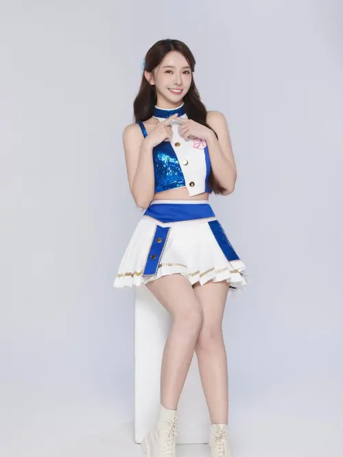 ▲禾羽曾待過樂天Rakuten Girls，目前是富邦Fubon Angels。（圖／IG@kimi_0531）