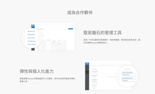 ▲美國免費架站服務 Weebly是許多中小企業、個人品牌及接案工作者愛用的平台，但9月底將從台灣在內的67個市場結束服務。（圖／Weebly官網）
