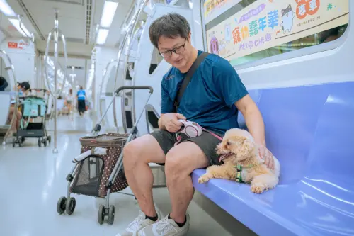 ▲桃園捷運「寵物友善列車」8月2日將於09:57、15:57自A22老街溪站發車，並於A15大園站11:12、17：12發車折返，共行駛4班次。（圖／桃園捷運公司）