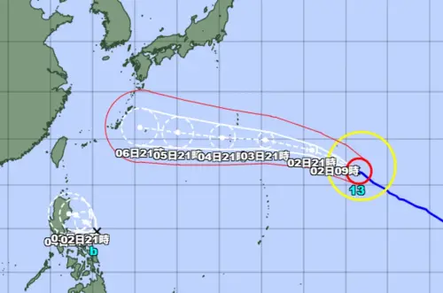 可能有雙颱！鯨魚颱風估今晚生成　「將被白海豚吃掉」最新路徑曝