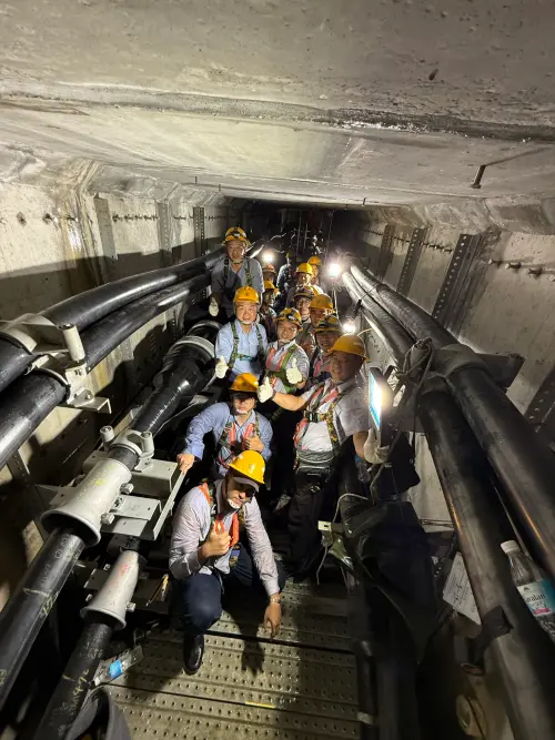 ▲「高雄～雄積三、四線」輸電線路工程自去年5月起動工，台電透過各項措施加速工程進度，工期自原訂42個月大幅縮減至15個月，提前逾2年完工。（圖／台電提供）
