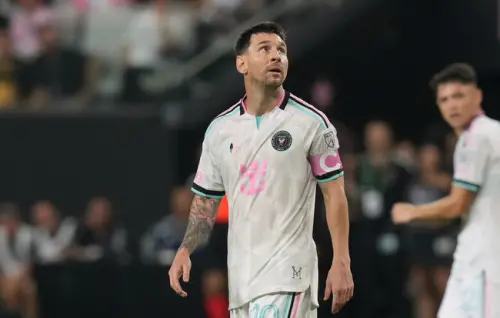 MLS／梅西世界盃後首度出賽！4次射門0進球　邁阿密國際終止6連勝