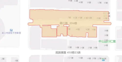▲台北市中山區8月3日停水範圍。（圖／自來水公司water.gov.tw）