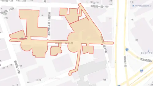 ▲新北市三重區8月3日停水範圍。（圖／自來水公司water.gov.tw）